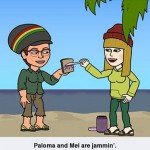 Paloma y Mel de vacances