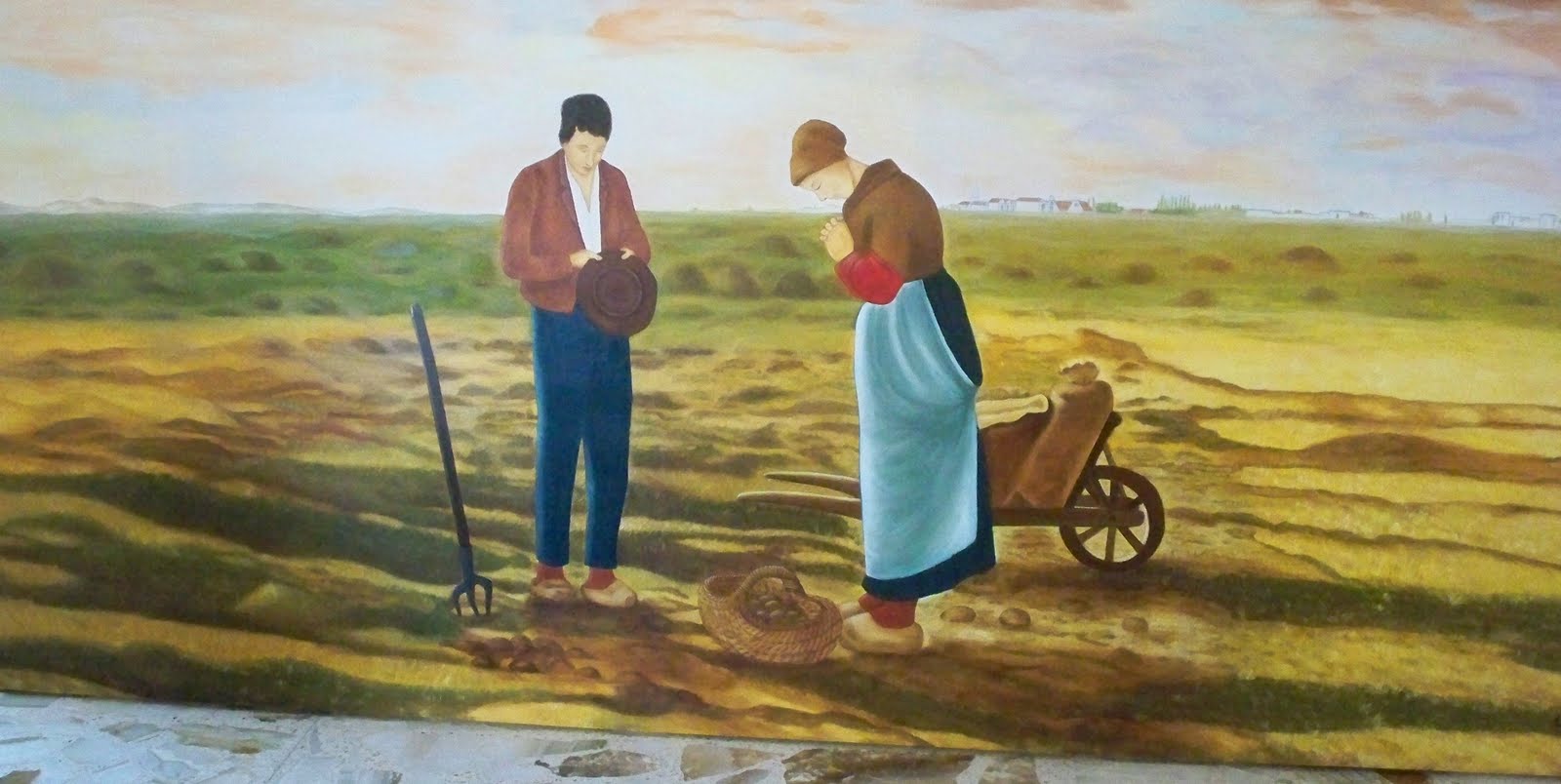 El Angelus, Francois Millet